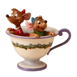 Jim Shore Jaq and Gus in Teacup